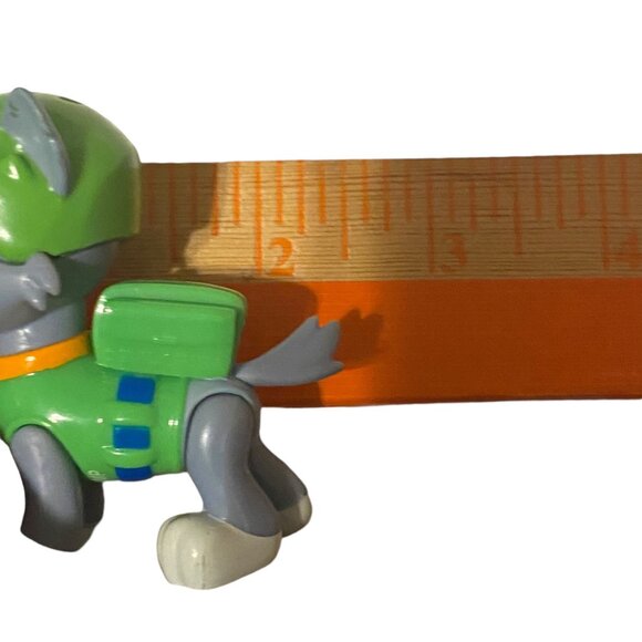 Paw Patrol Rocky & Rubble Figures Construction Vehicle Toy Lot of 2 Durable - Picture 13 of 13